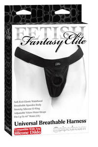 Страпон-трусики Universal Breathable Harness для фаллоимитаторов черные