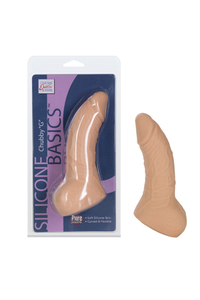 Фаллоимитатор Silicone Basics Chubby "G" силиконовый телесный