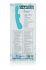 Вибромассажер Impress Tongue со стимуляцией клитора голубой